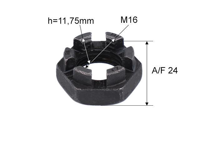 Kronmutter M16x1,5