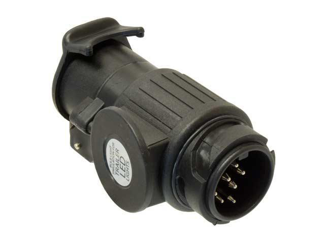 Släpvagnsadapter LED 13-7-pol