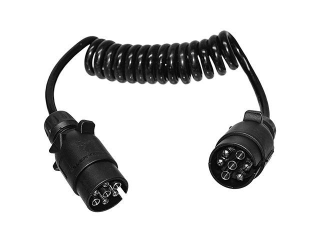 Släpvagnskabel 7-pol, 1,5m