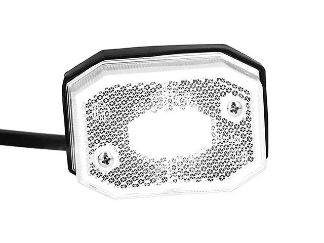 LED Positionsljus Valeryd, vit 65x42x30