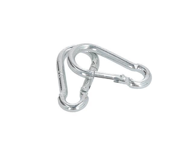 Karbinhake DIN5299 C 6x60mm, 118Kg galvaniserad (2-pack)