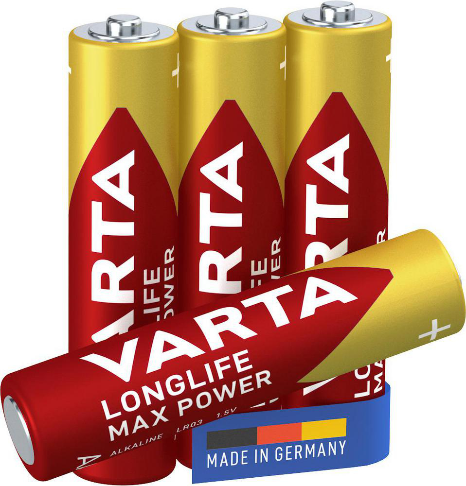 LONGLIFE Max Power batterier AAA (4-pack)
