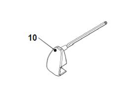 Activa end plastic cap with tool (allen key) Mont Blanc