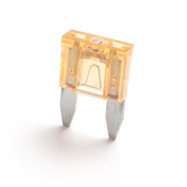 Flatsäkring Mini 5A med indikeringsdiod Nelco