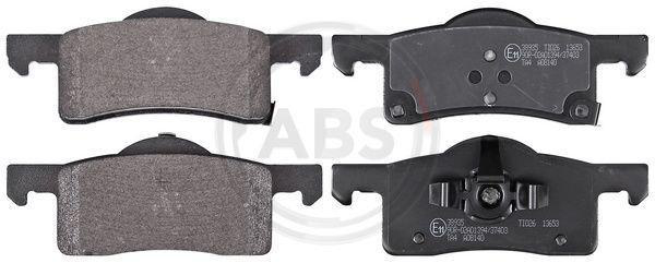 Alternativ bild 0 för Bromsbelägg A.B.S.