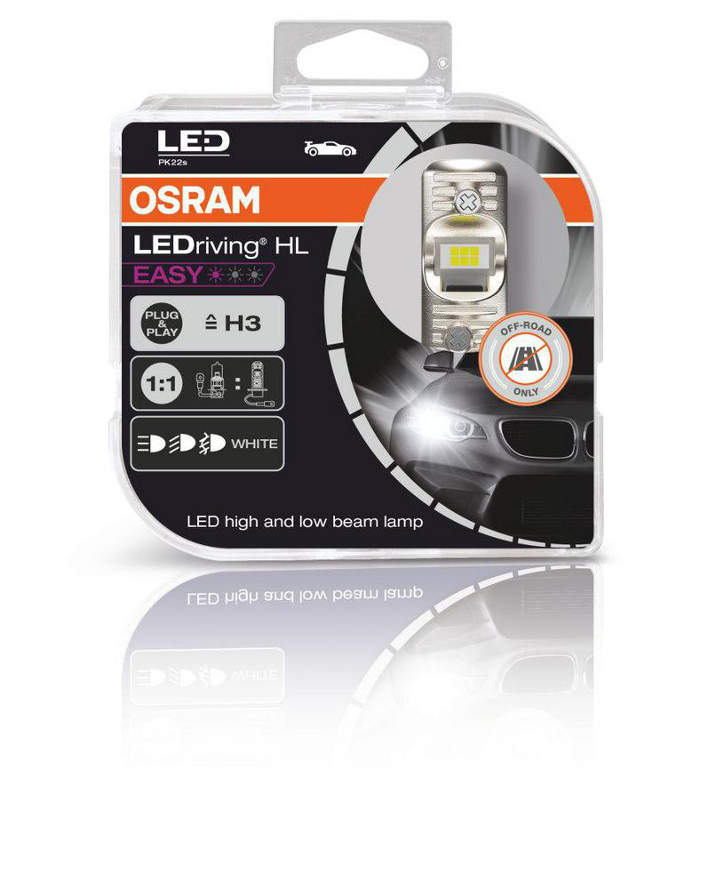 Alternativ bild 0 för Osram LEDriving EASY - H3 billampor