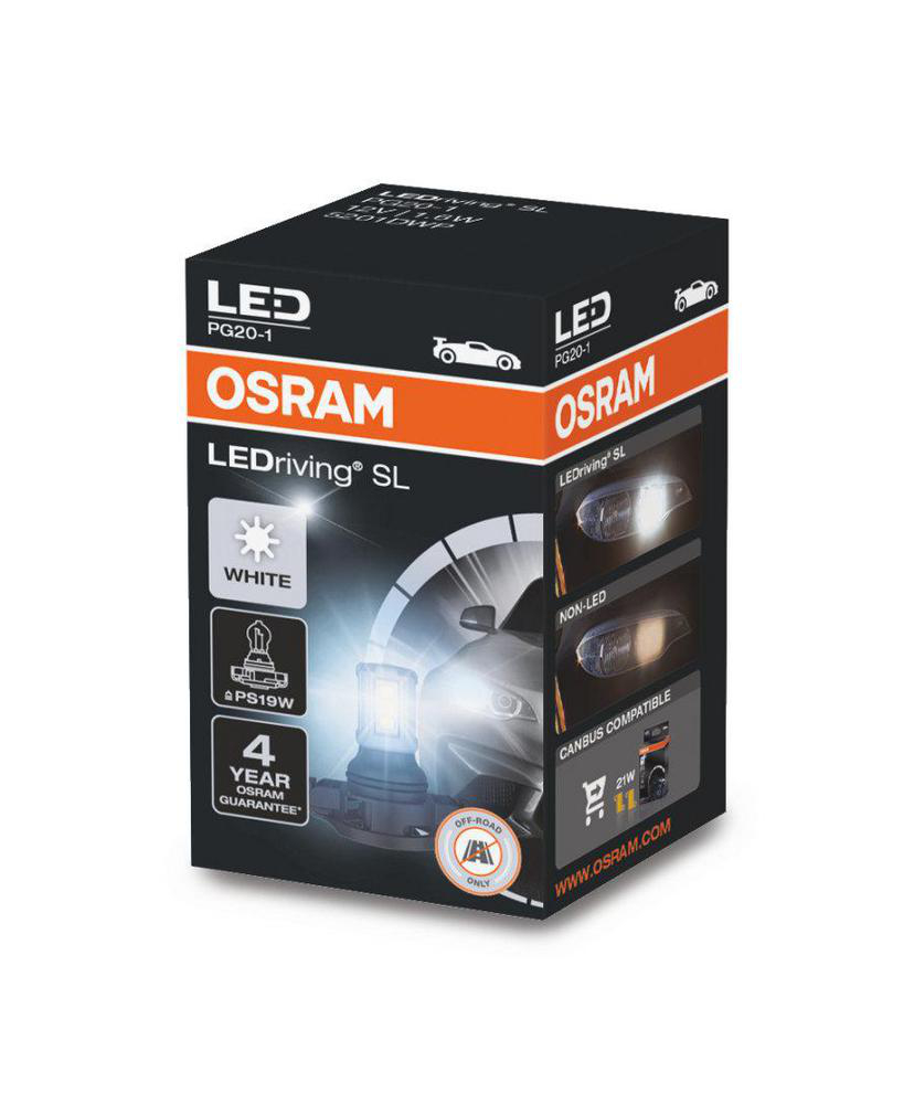 Lampa, LEDriving PS19W LED Vit, 1-pack Osram
