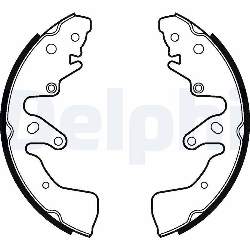 Alternativ bild 0 för Bromsbackar Delphi