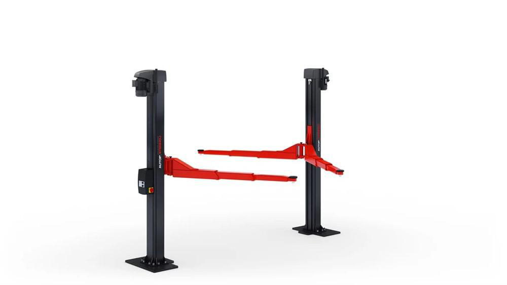 Stenhöj 2-pelarlyft 5 ton, nedgjuten kabel null