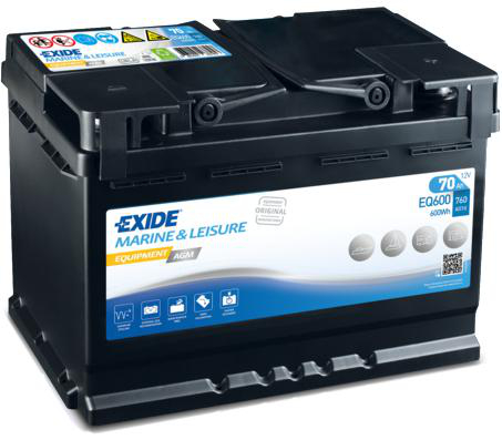 EQ600 EXIDE EQUIPMENT AGM