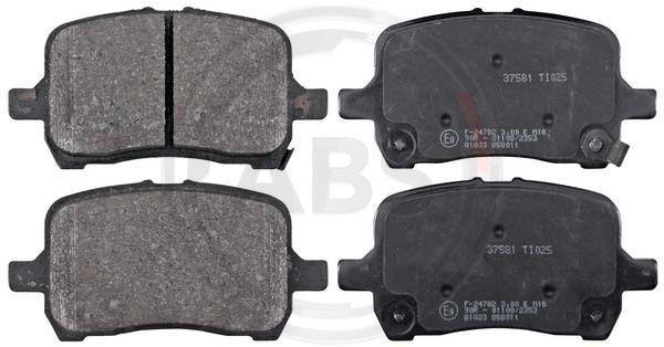 Alternativ bild 0 för Bromsbelägg A.B.S.