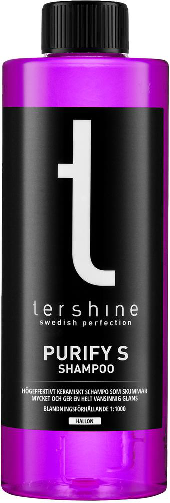 Purify S - Keramiskt schampo Hallon tershine