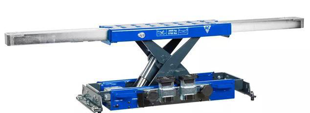 Lufthydraulisk Domkraftsbalk 2,6 Ton (Extra Bred) AC Hydraulic