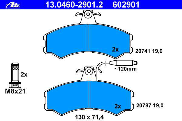 Alternativ bild 0 för Bromsbelägg