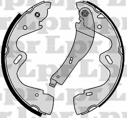 Alternativ bild 0 för Bromsbackar LPR