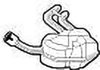 Alternativ bild 0 för Bakre ljuddämpare Walker