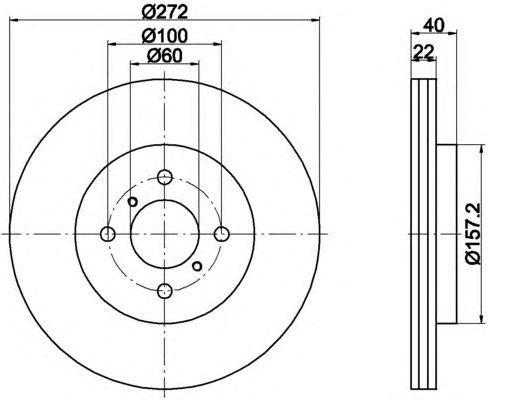 Alternativ bild 0 för Bromsskiva