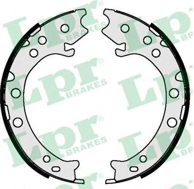 Alternativ bild 0 för Bromsbackar Handbroms LPR