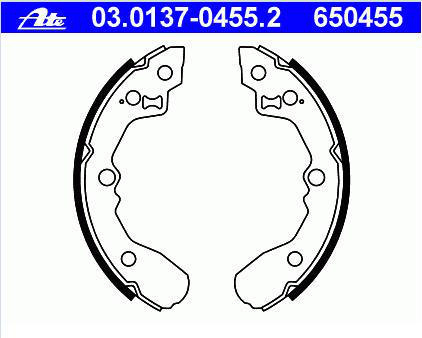 Alternativ bild 0 för Bromsbackar Bosch