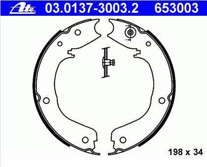 Alternativ bild 0 för Bromsbackar
