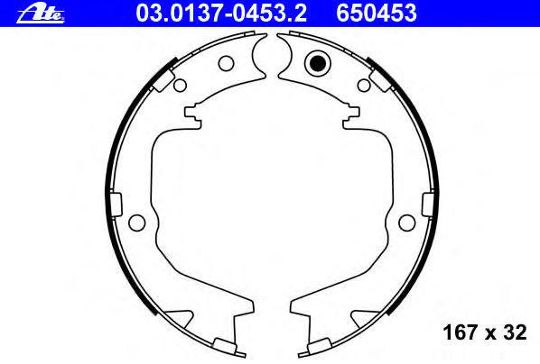 Alternativ bild 0 för Bromsbackar ATE