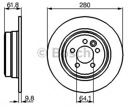 Alternativ bild 0 för Bromsskiva