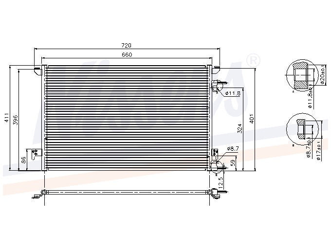 Alternativ bild 0 för Kondensor