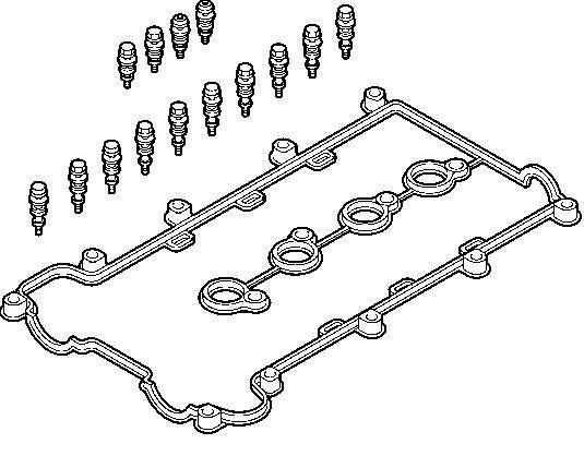 Alternativ bild 0 för Ventilkåpspackning
