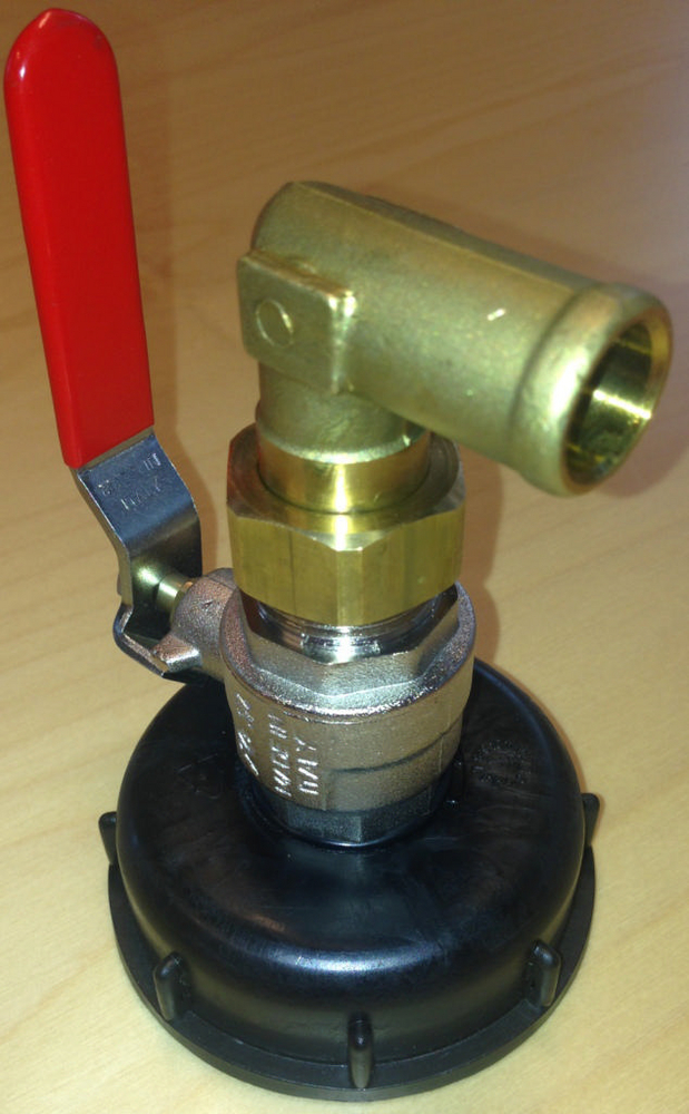 Tappkran mässing DIN71 mm stigning 6 mm Alentec Orion