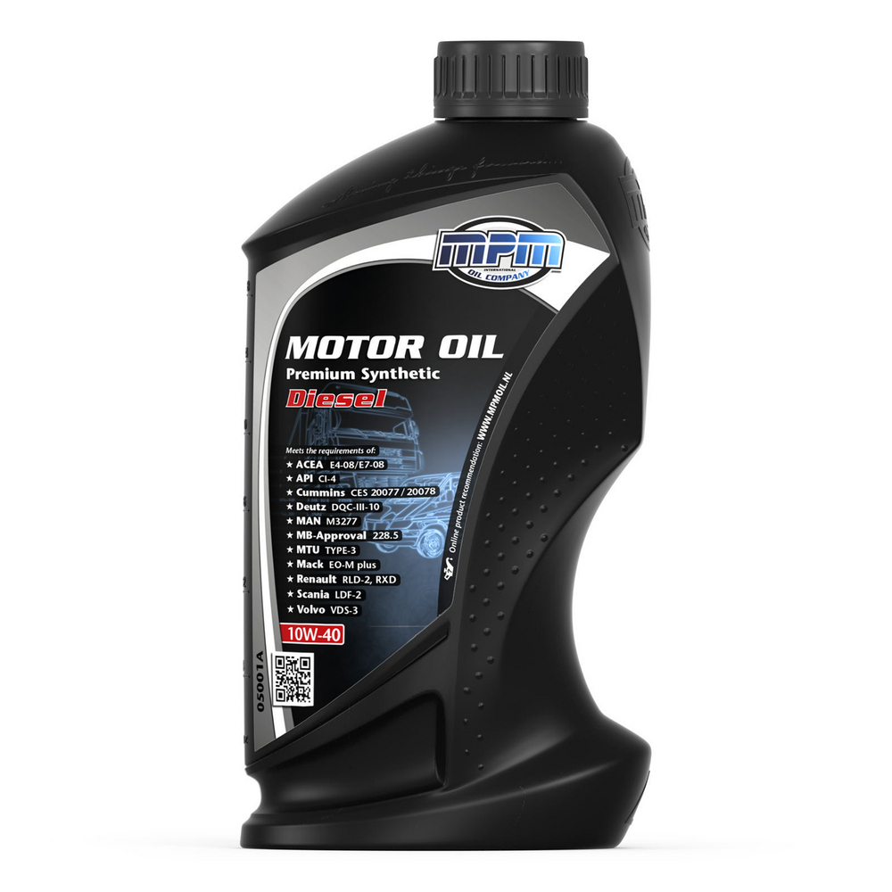 MPM Premium Synthetic Diesel 10W-40 Motorolja 1 l