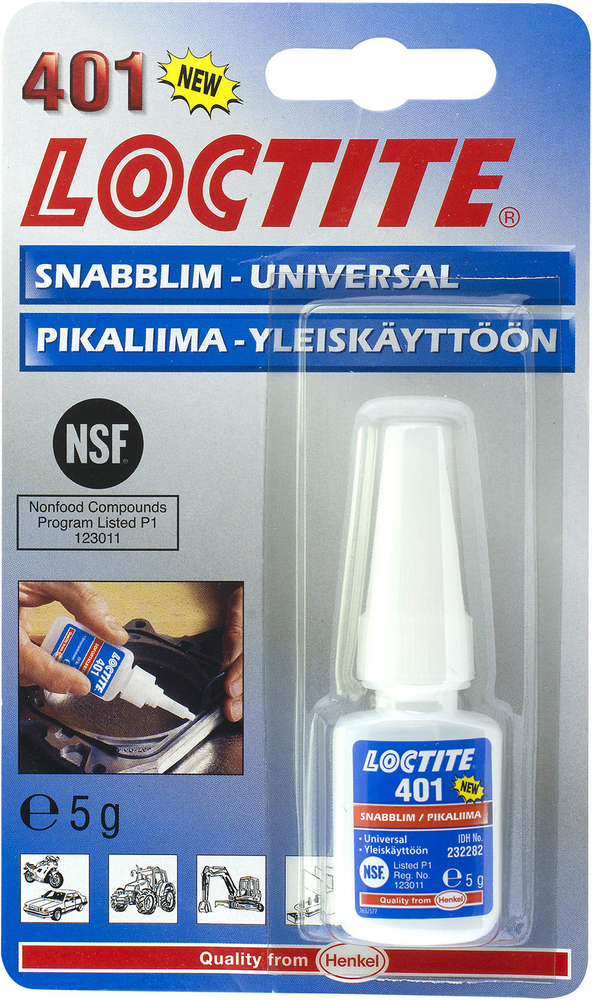 Produktfoto för Snabblim Loctite 401 5 g