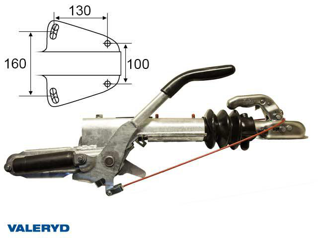 Påskjutsbroms Knott KFL12 750-1300kg