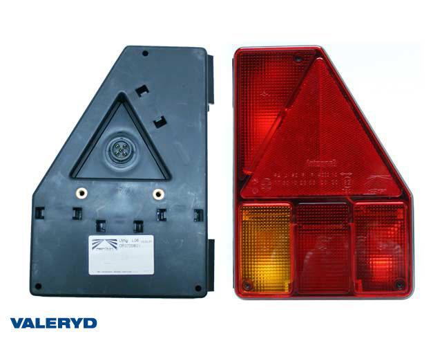 Baklampa Aspöck Earpoint I Hö 180x255x83 reflex. Bajonettanslutning 4(