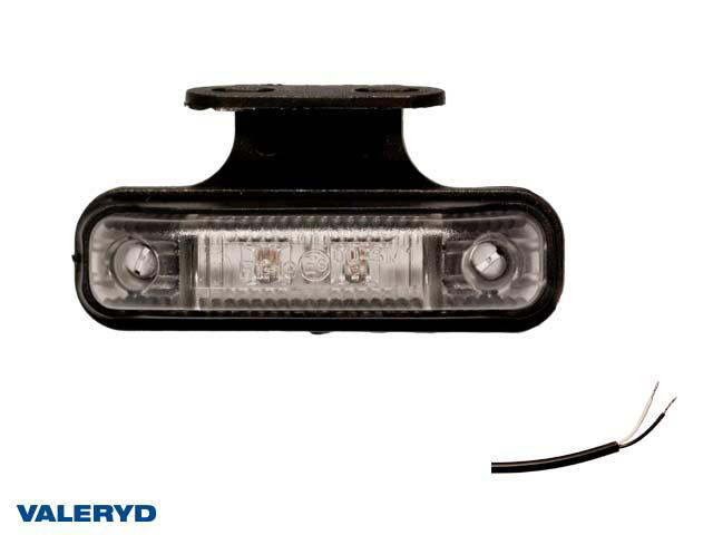 LED Positionsljus Valeryd 80x30x23 gul 12-30V inkl. 450 mm kabel