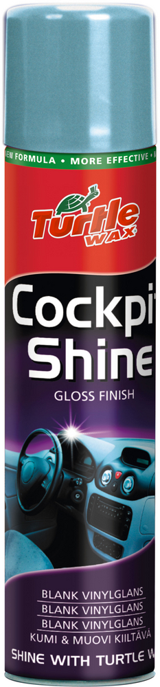 Turtle Wax Cockpit Shine Blank - Plast och vinyl 300 ml