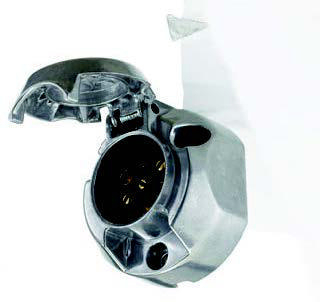 Stickdosa 7-polig - metall