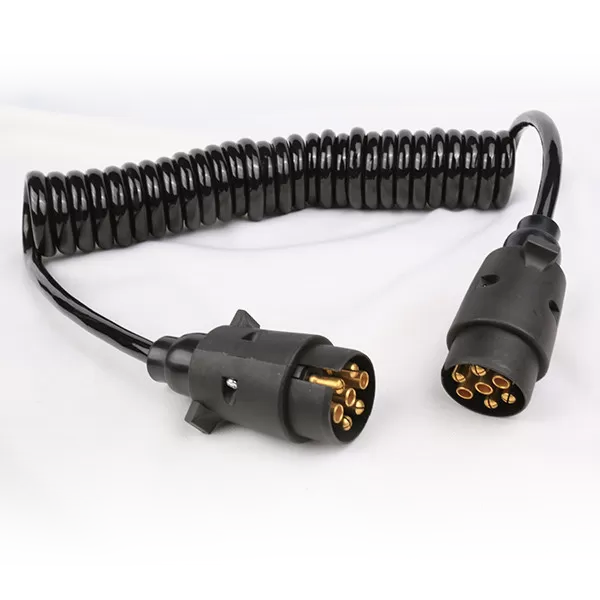 Släpvagnskabel 7 till 7-polig kontakt