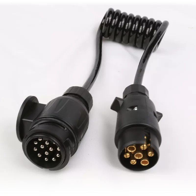 Släpvagnskabel 13-polig till 7-polig