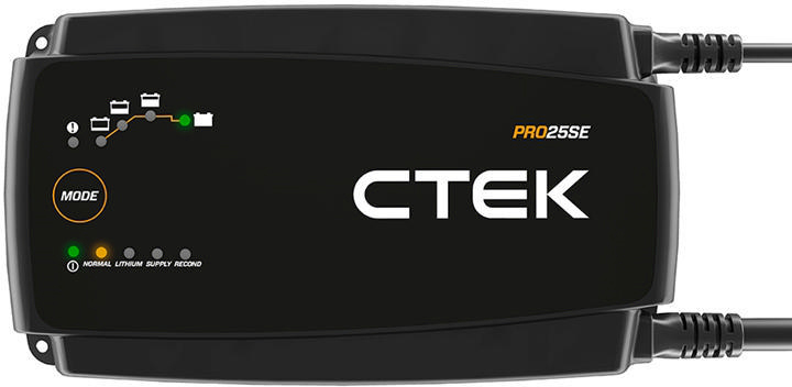 CTEK PRO25SE - Batteriladdare 12V, 25A