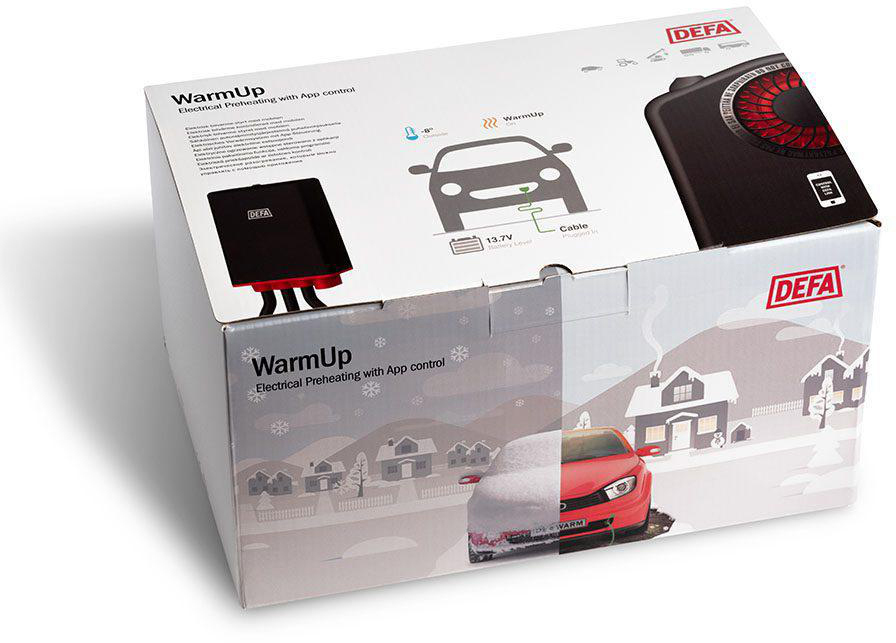 Defa WarmUp II 1400 GPS Link