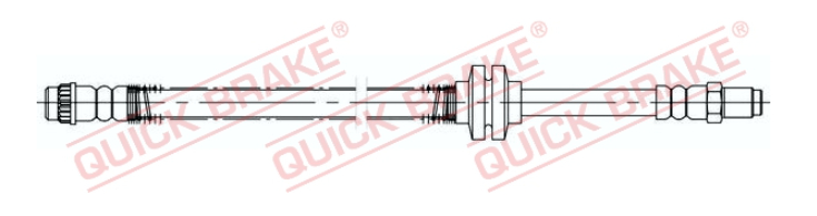 Alternativ bild 0 för Bromsslang ProMeister