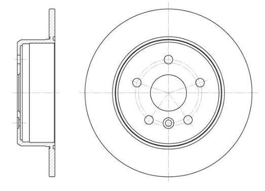 Alternativ bild 0 för Bromsskiva