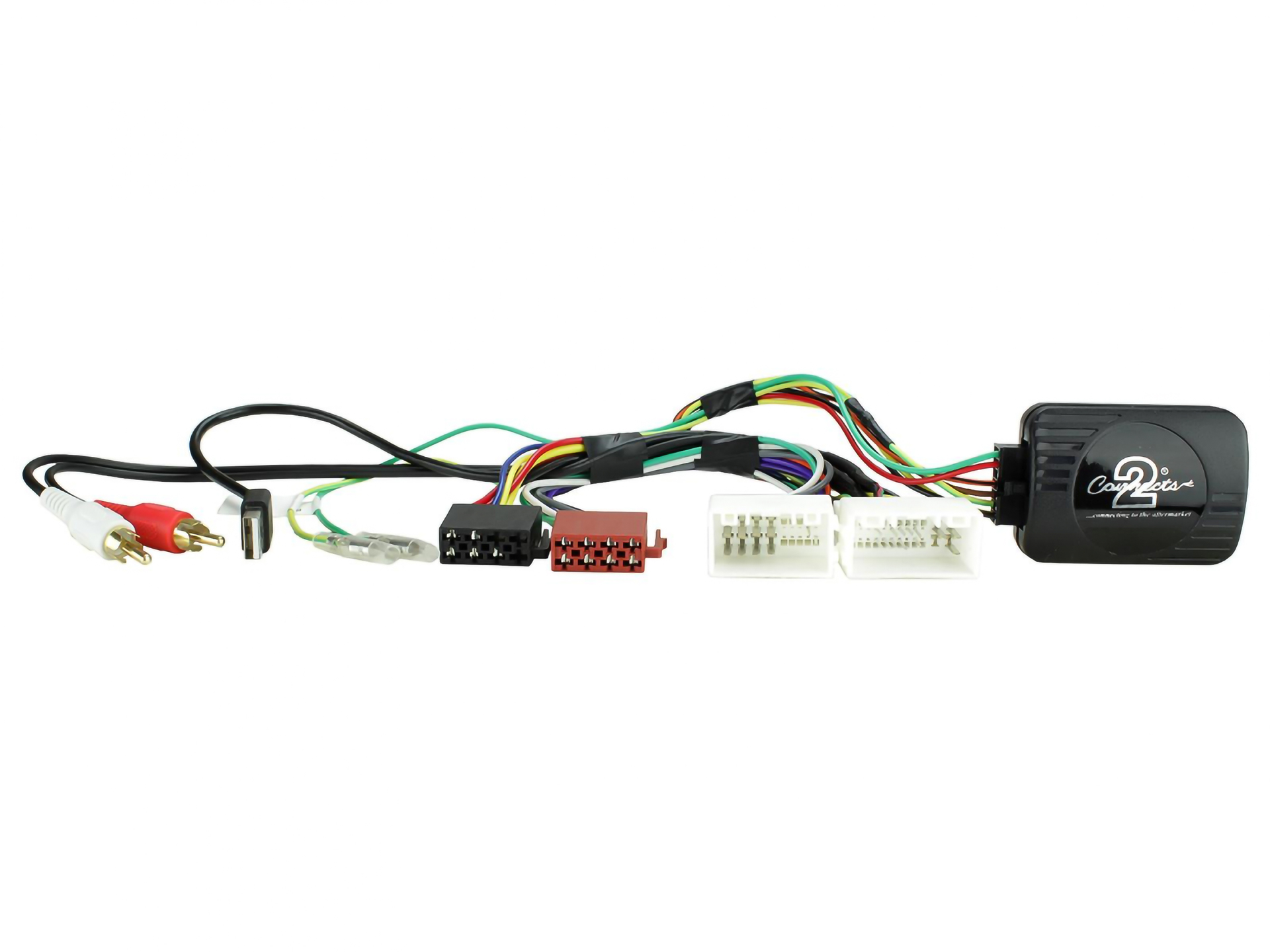Rattstyrningskablage Kia 2010-2018 m. USB/AUX-retention
