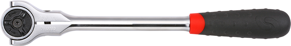 Spärrskaft 1/2" 305mm Roterbart Huvud 72-Tänder