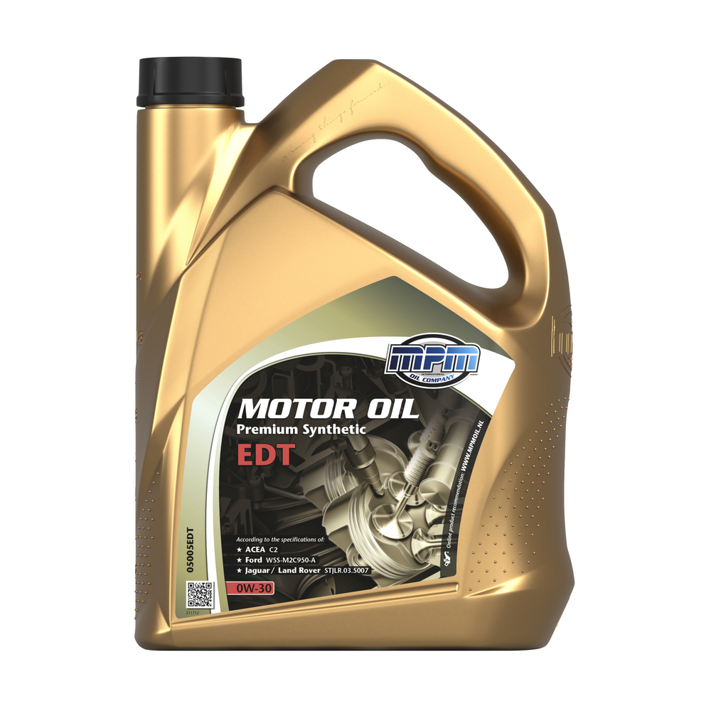 MPM Premium Synthetic EDT 0W-30 Motorolja Dunk 5 l