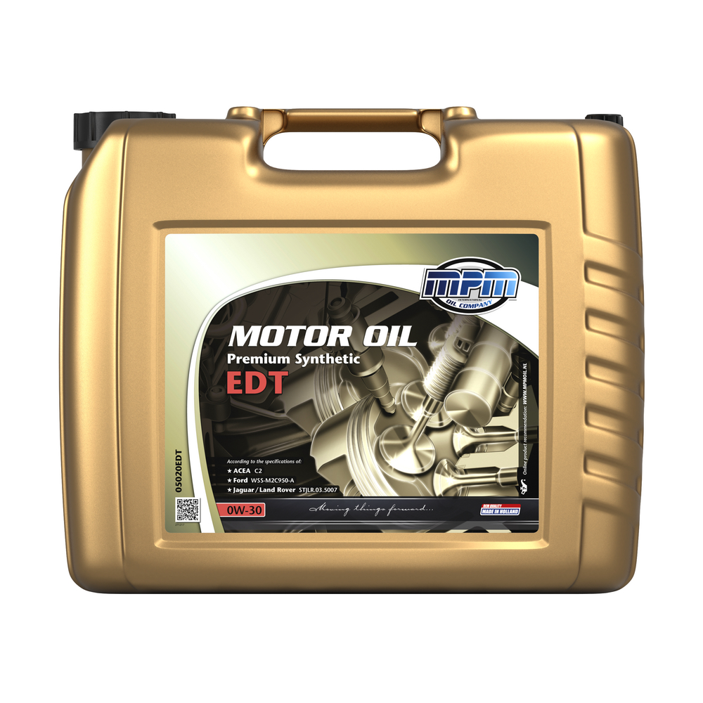 MPM Premium Synthetic EDT 0W-30 Motorolja Dunk 20 l