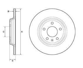 Alternativ bild 0 för Bromsskiva
