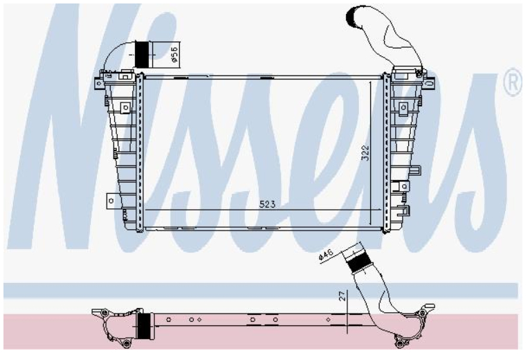 Alternativ bild 0 för Laddluftkylare