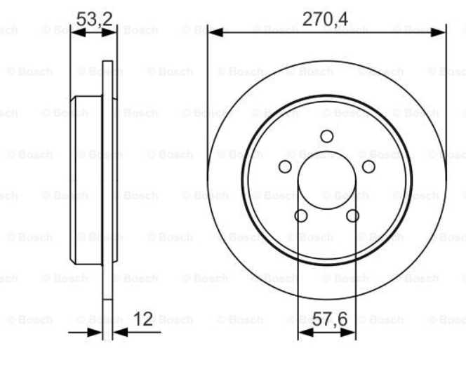 Alternativ bild 0 för Bromsskiva