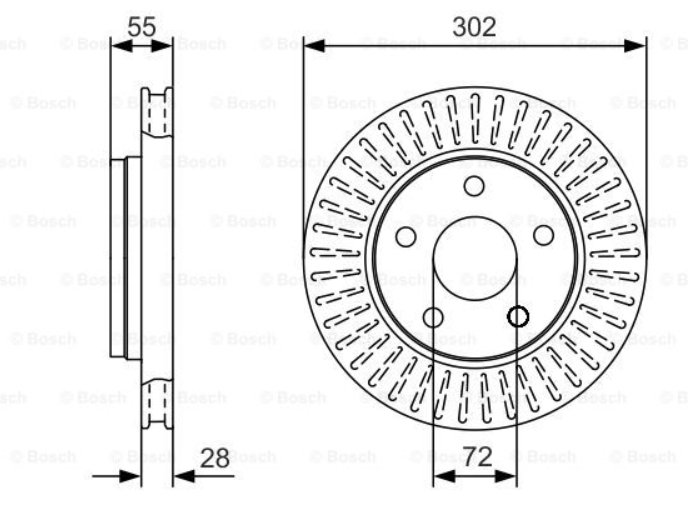Alternativ bild 0 för Bromsskiva